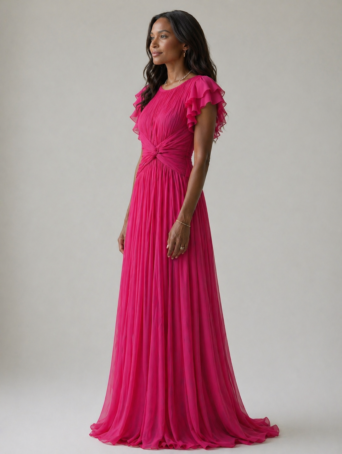 Belle & Julia Violet & Grace Vestido de Noche Plisado para Mujer