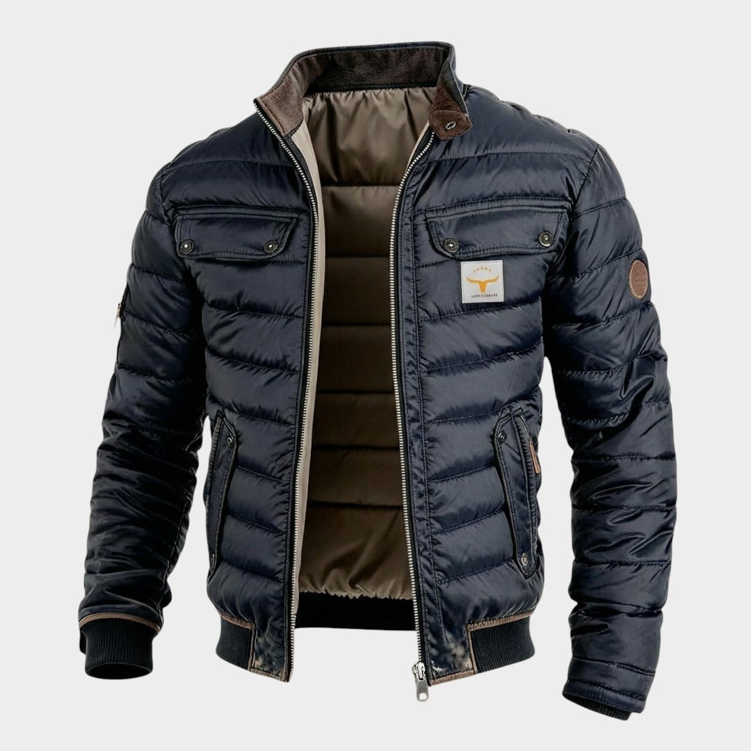 Herren Winterjacke Jonas – Urban, Steppung, kuschelig