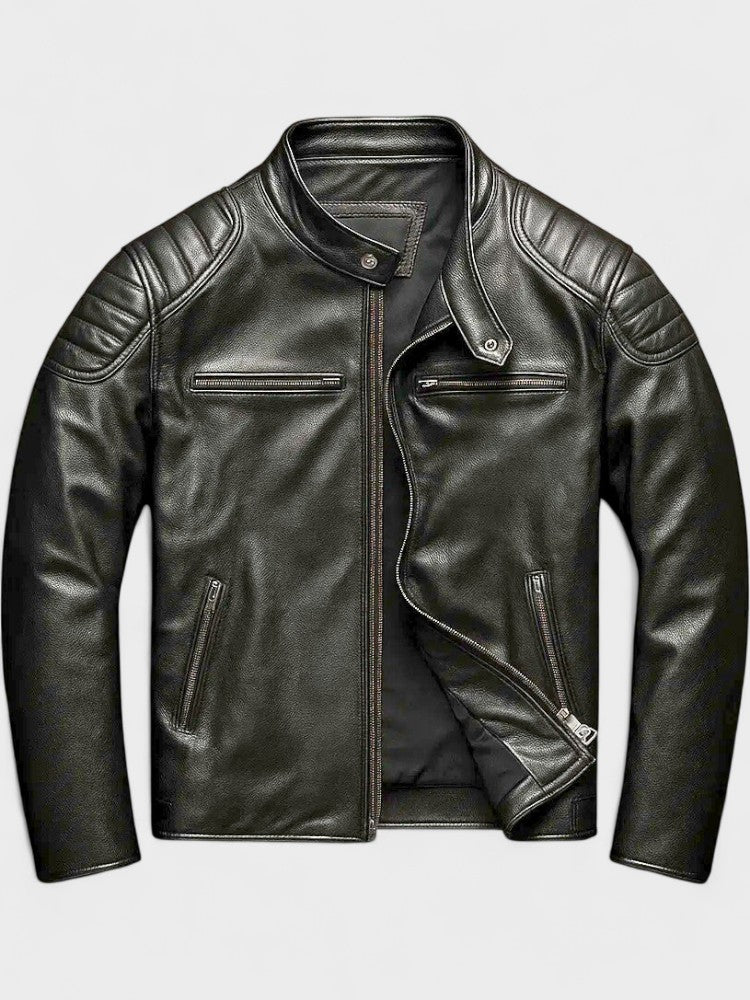 Herren Lederjacke Felix – Vintage Herbst, robust und zeitlos