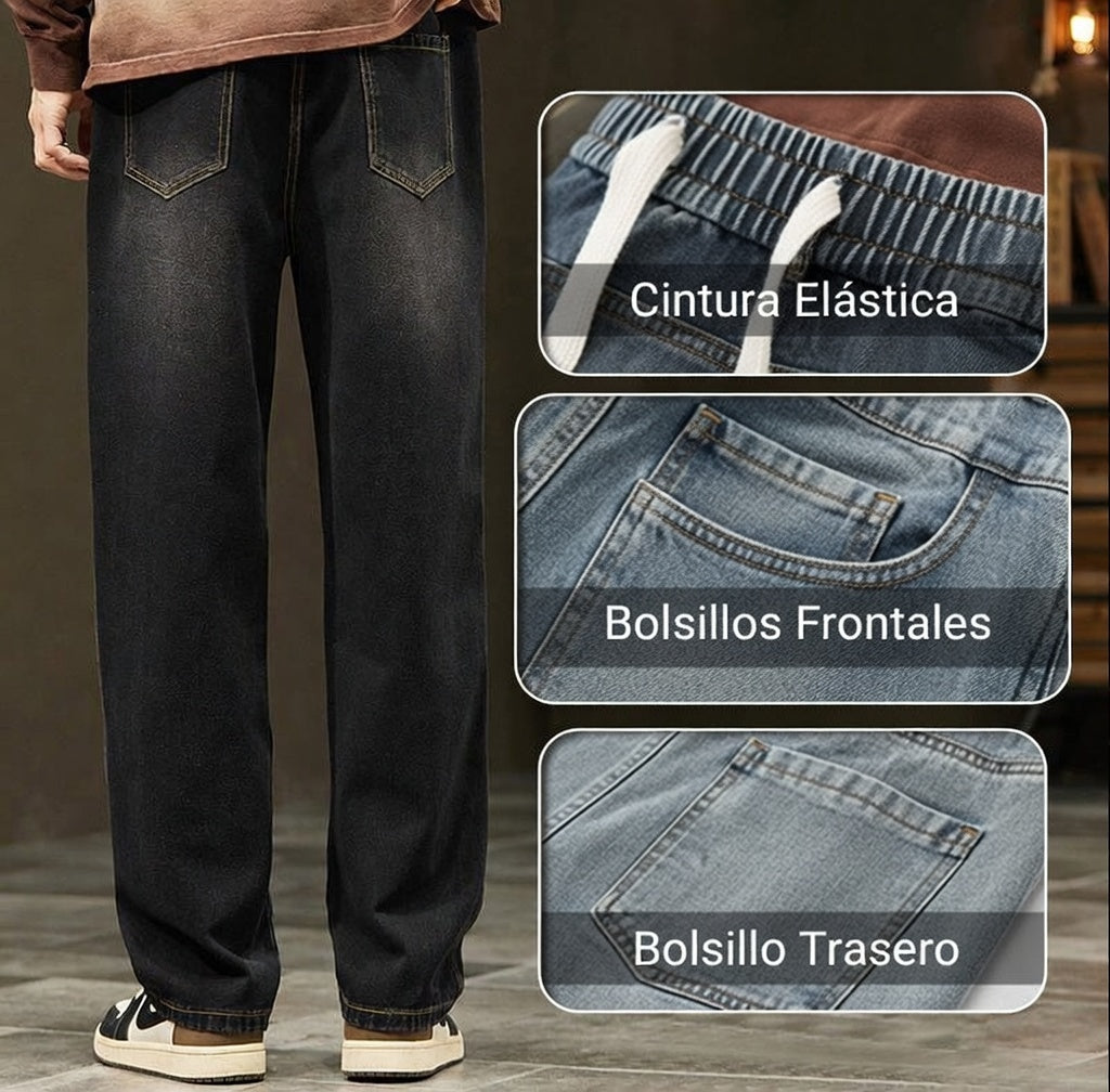 Herren Jeans Paul – Weit und gerade, klassische Passform