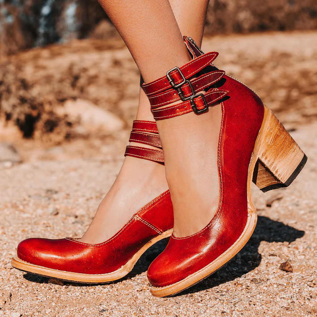 Damen Lederpumps Greta – Komfortabel, sicherer Halt, elegant
