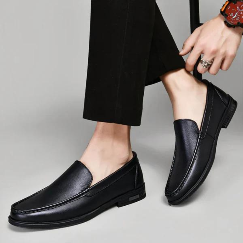 Herren Mokassin Felix – Leder Premium, gepolsterte Sohle
