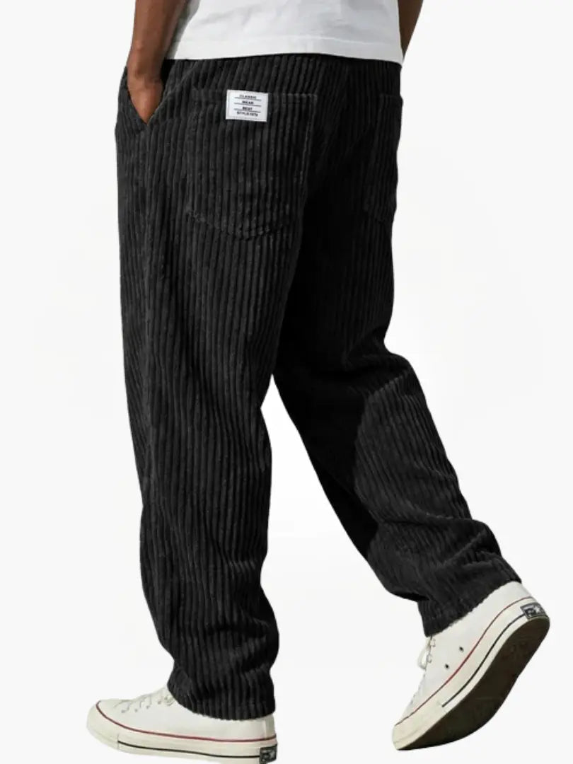 Herren Cordhose Felix – Elastischer Bund, Komfortschnitt