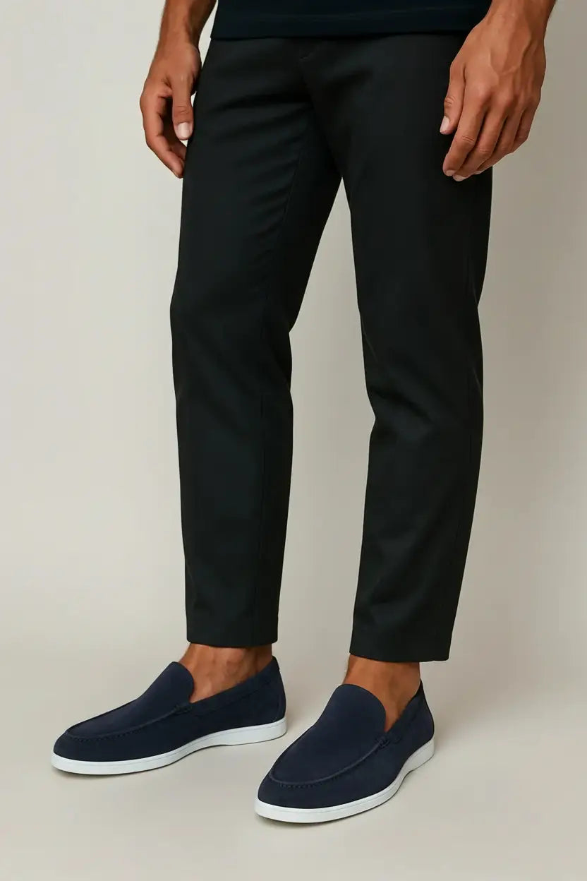 Herren Mokassin Felix – Premium-Velours, italienischer Stil