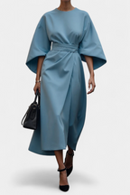 Damen Kleid Lena – Laternenärmel, tailliert