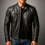 Herren Lederjacke Paul – Vintage Echtleder, robust