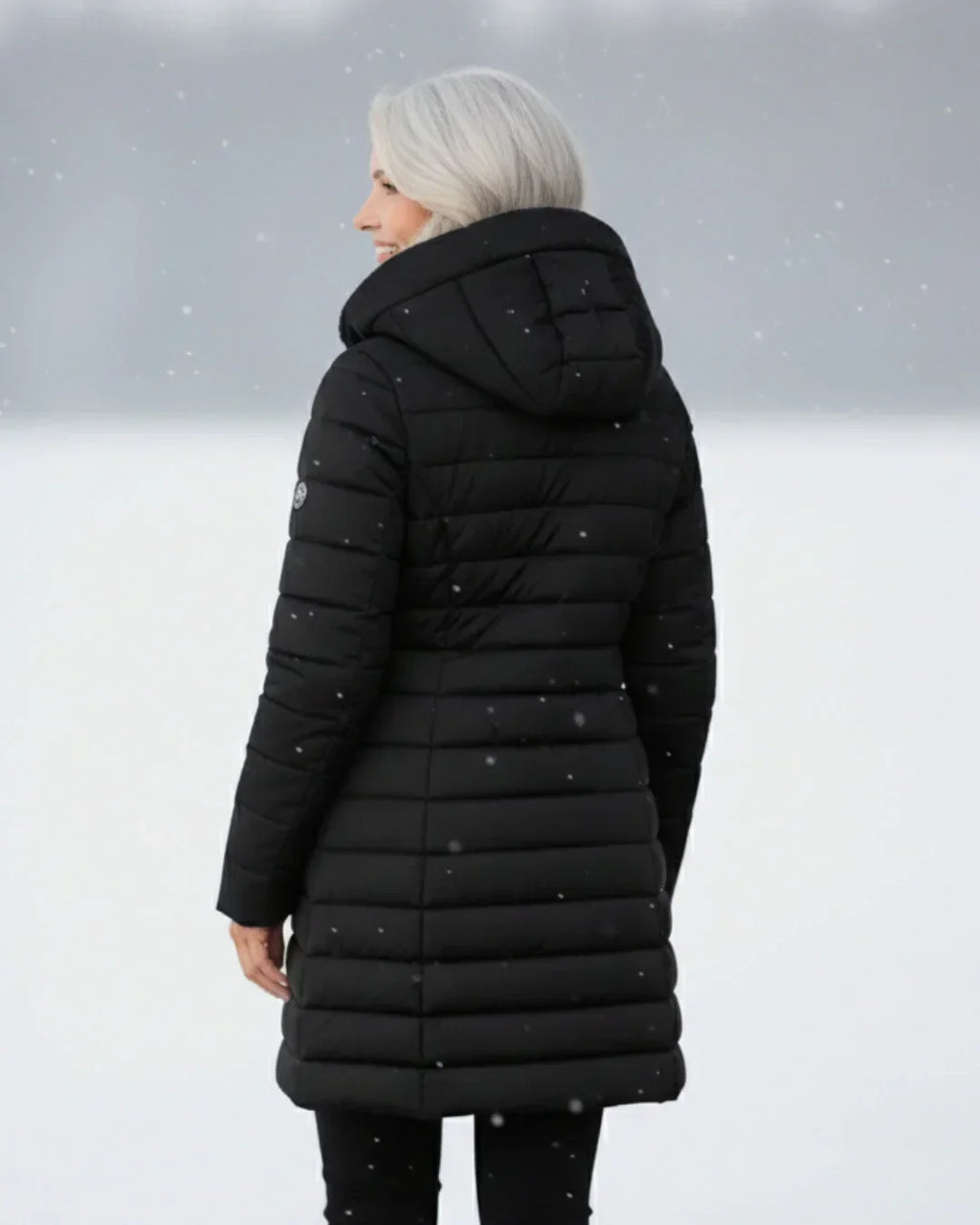 Damen Wintermantel Greta – Gesteppt, wasserabweisend, lang