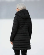 Damen Wintermantel Greta – Gesteppt, wasserabweisend, lang