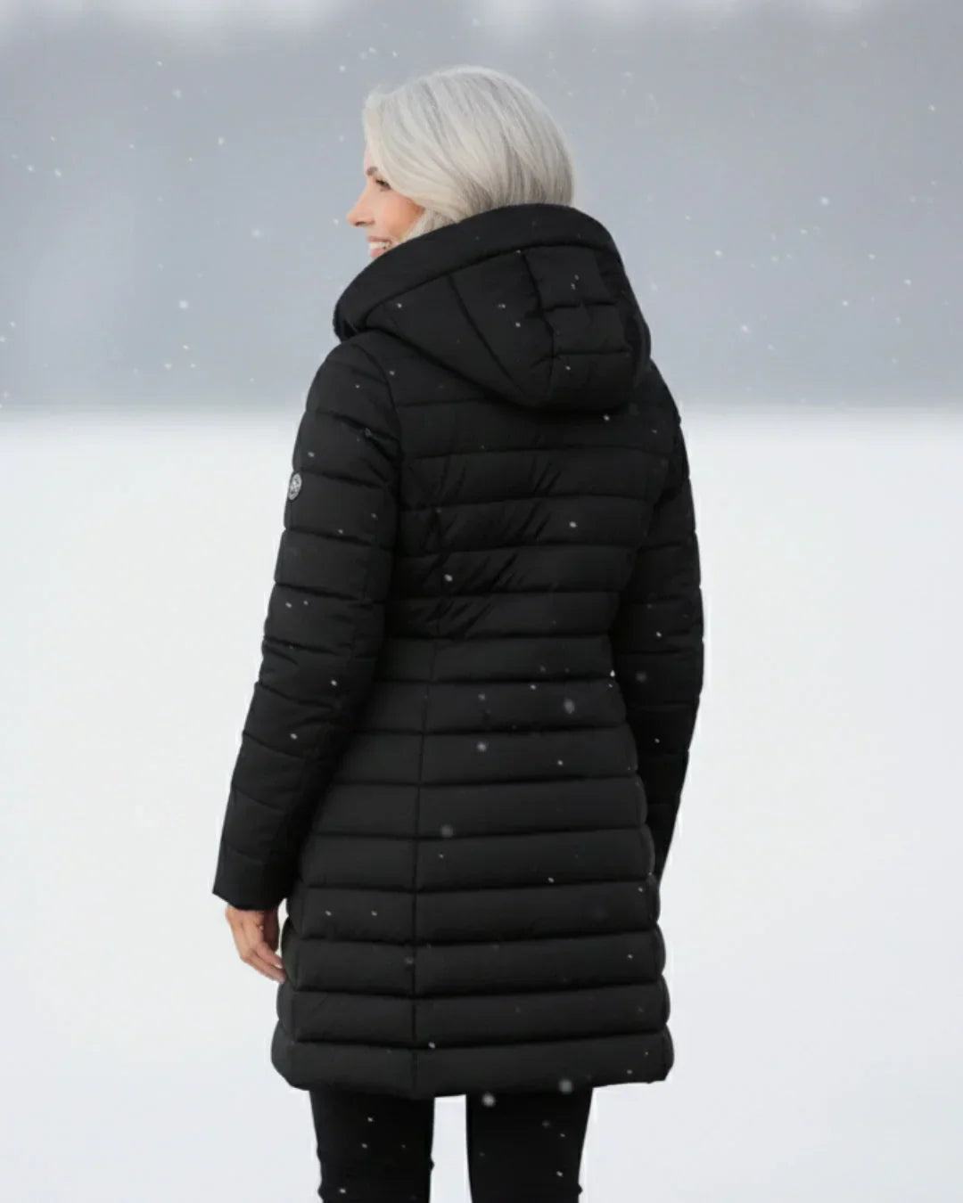 Damen Wintermantel Greta – Gesteppt, wasserabweisend, lang