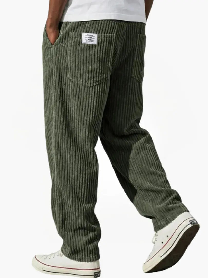 Herren Cordhose Felix – Elastischer Bund, Komfortschnitt