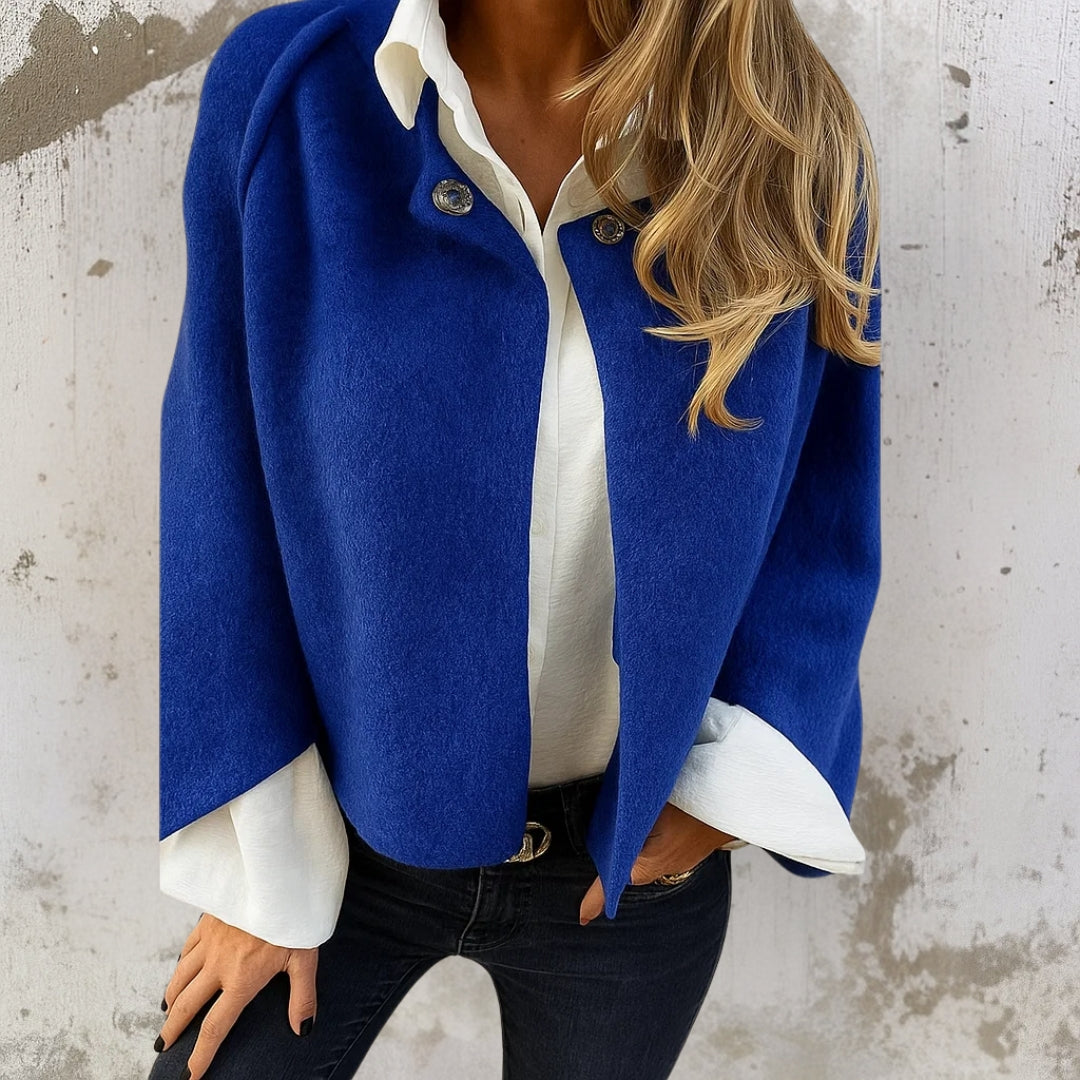 Damen Kurzjacke Greta – Zeitlos, Klassischer Kragen