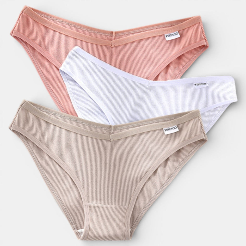Damen Unterhosen Emma – 3er Pack Baumwolle atmungsaktiv