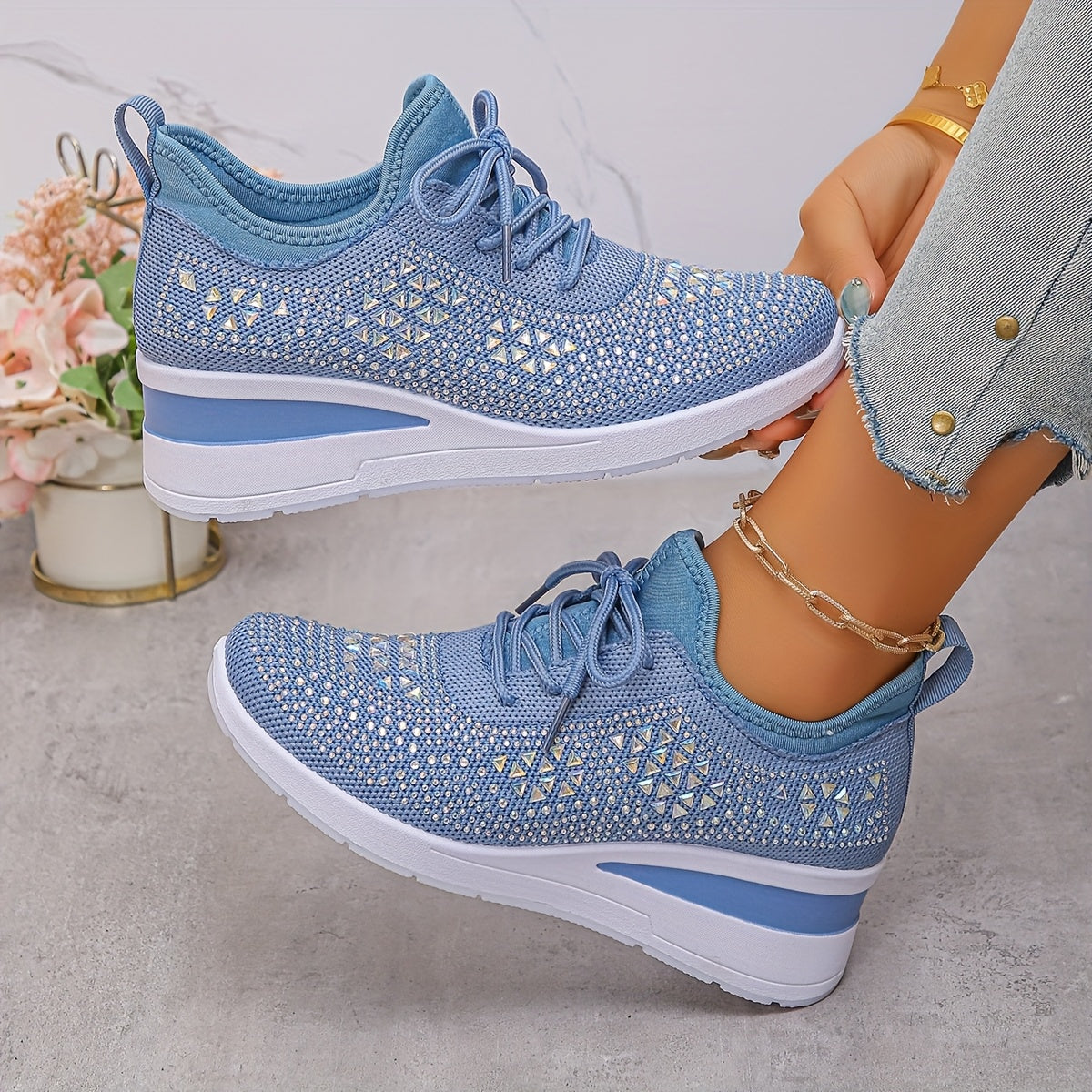 Damen Orthopädische Sneaker Greta – Bequem mit Mesh-Gewebe