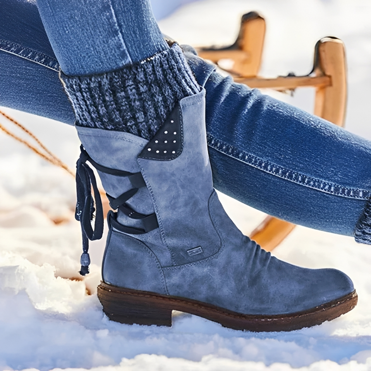 Damen Winterstiefel Greta – Warmes Futter, eleganter Look