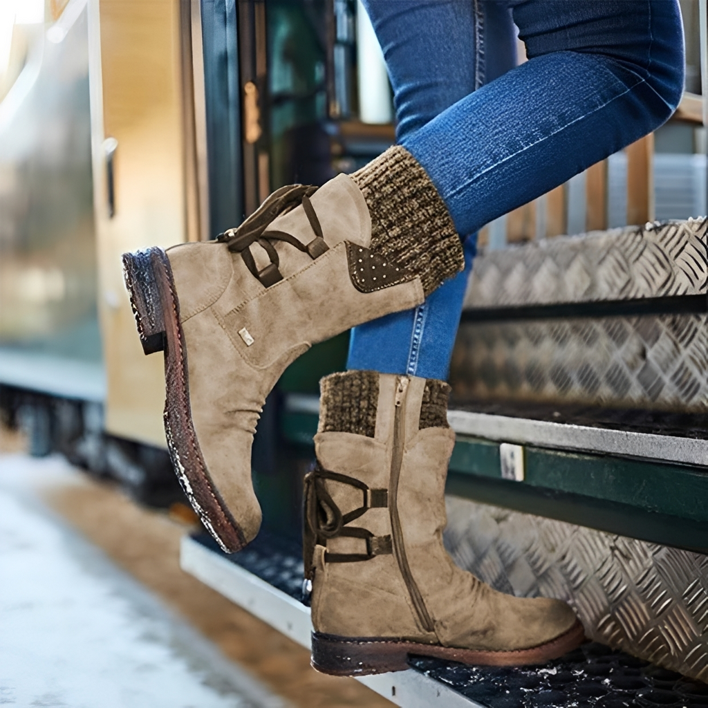 Damen Winterstiefel Greta – Warmes Futter, eleganter Look