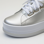 Damen Plateau-Sneaker Lena – Schnürung mit Metallösen, hohe Sohle