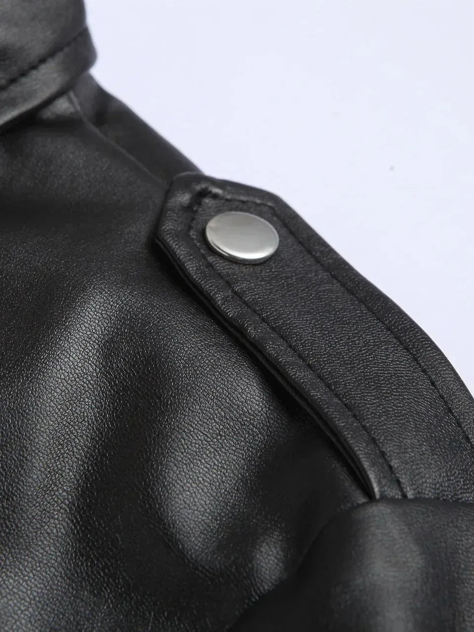 Damenleder-Jacke Lena – Biker Style, Reißverschlüsse, klassisch