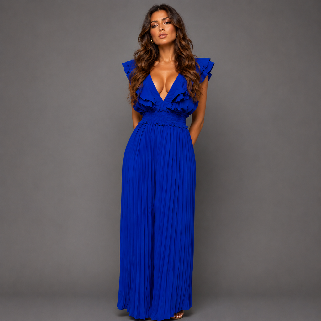 Damen Jumpsuit Emma – Eleganter Schnitt, fließend lang