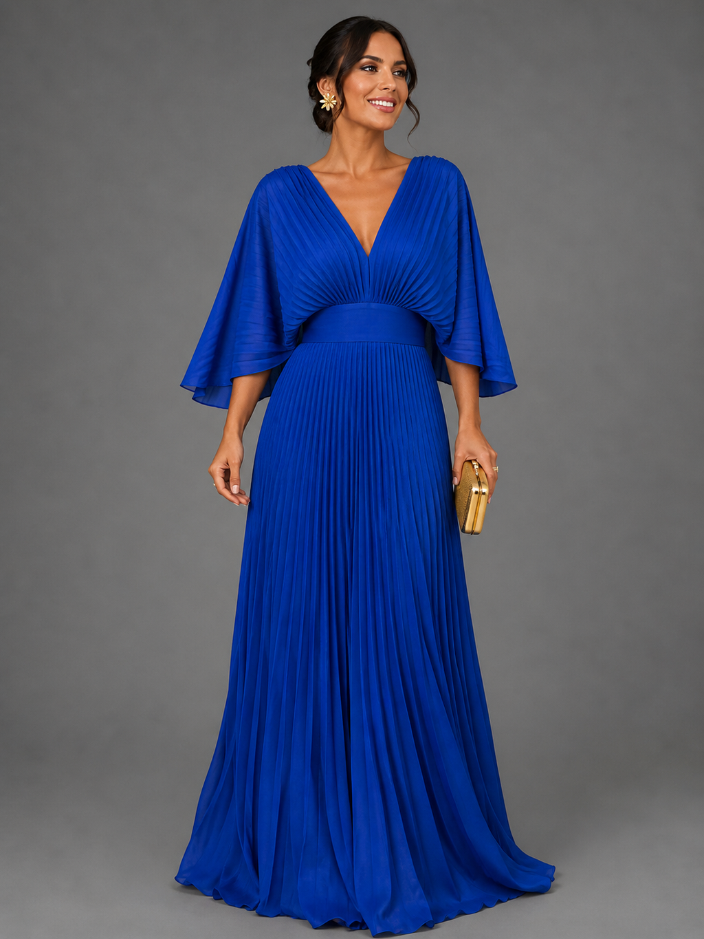 Damen Kleid Emma – Elegant, fließender Schnitt, Hochzeitsanlass