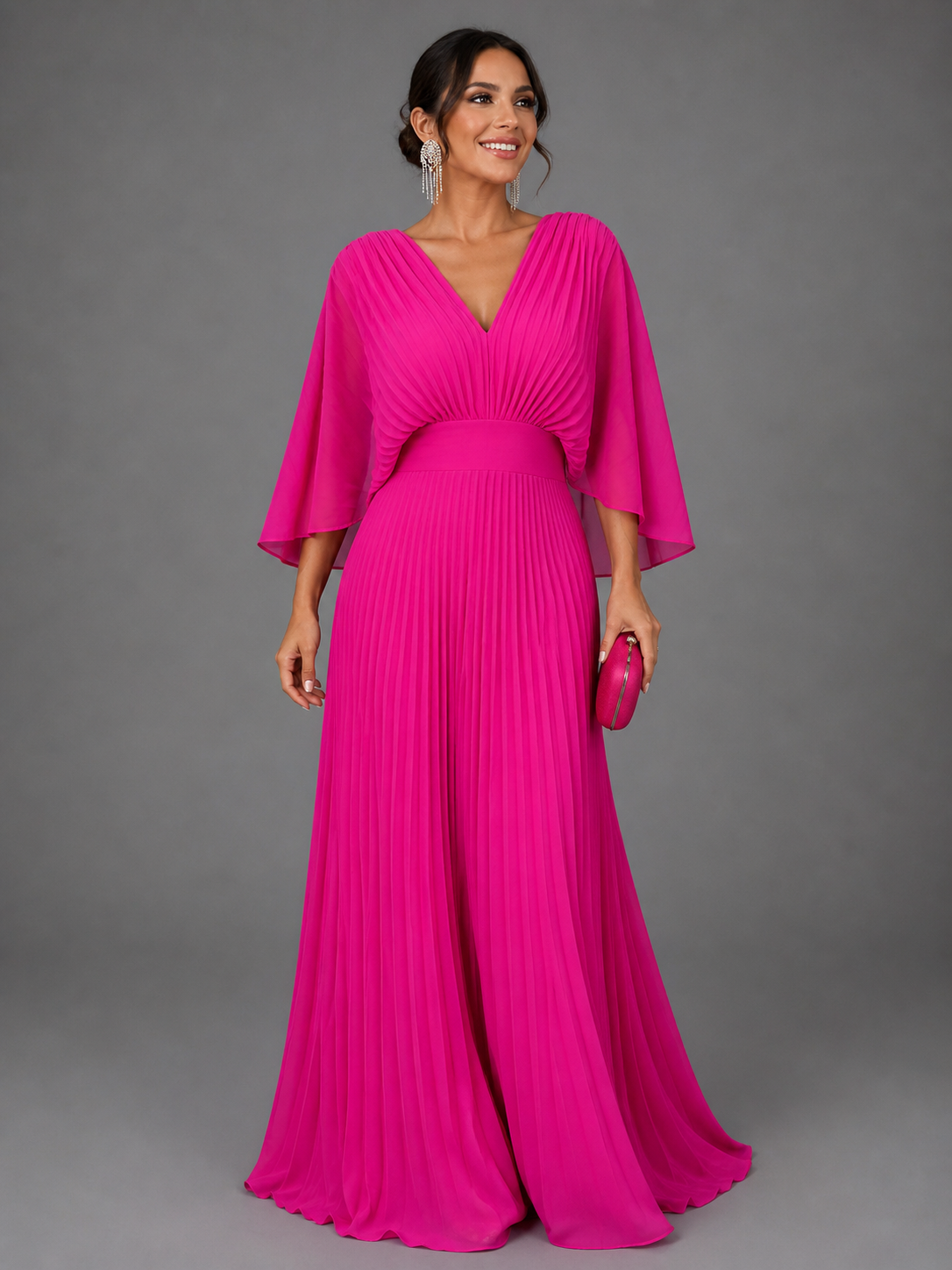Damen Kleid Emma – Elegant, fließender Schnitt, Hochzeitsanlass