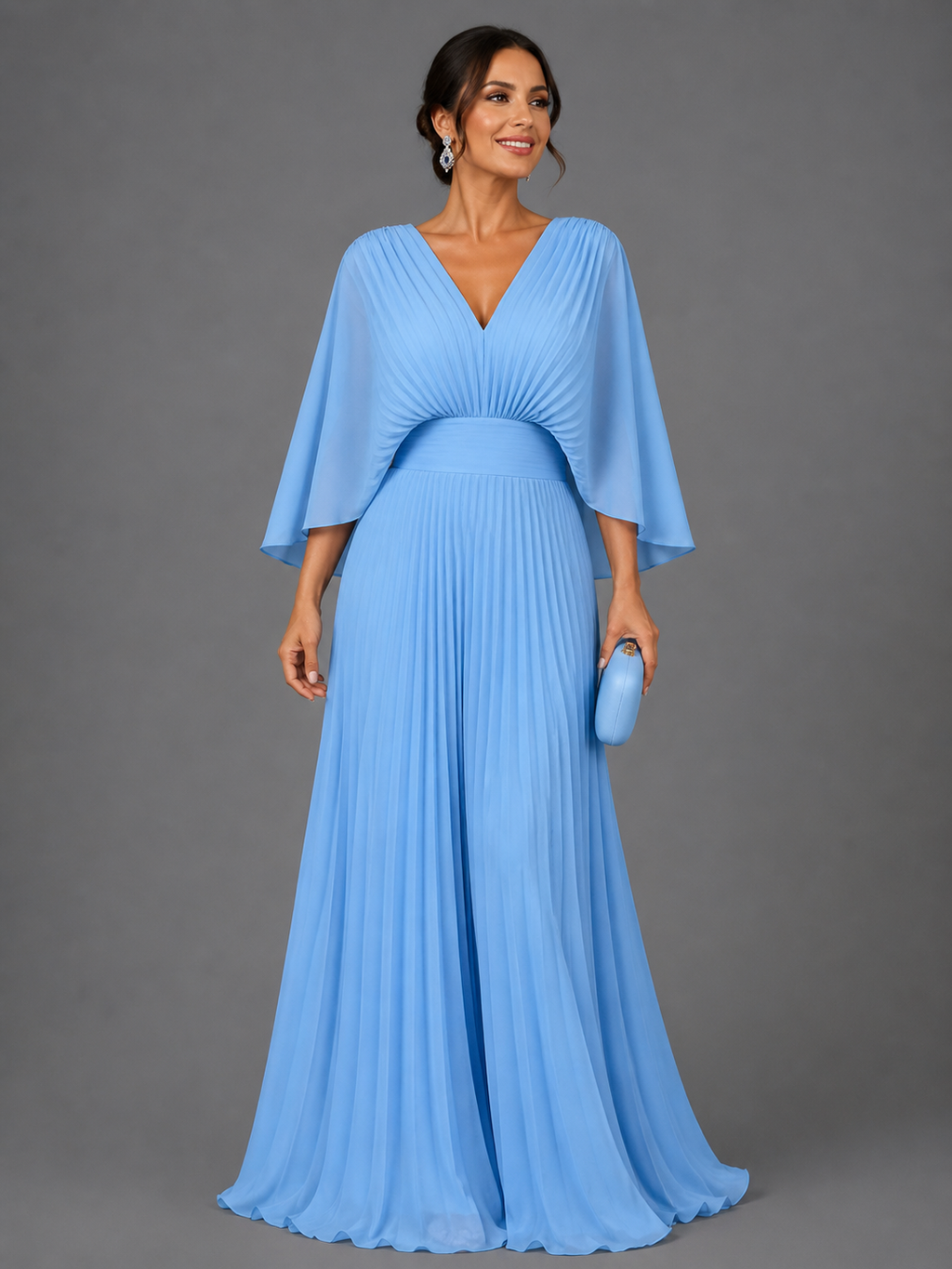 Damen Kleid Emma – Elegant, fließender Schnitt, Hochzeitsanlass