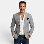 Chaqueta Blazer para Hombre Casual Estampada