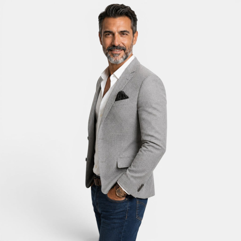 Chaqueta Blazer para Hombre Casual Estampada