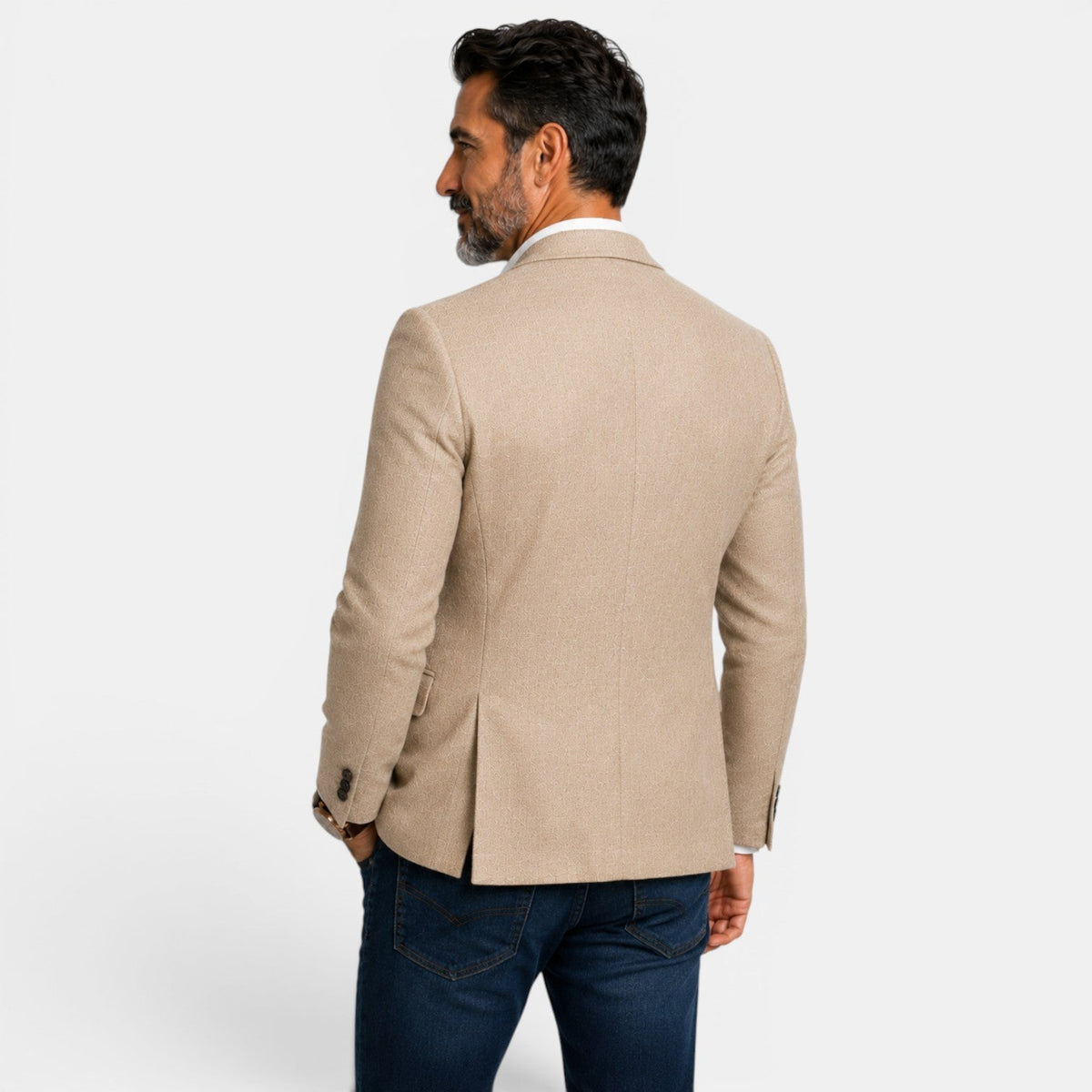 Chaqueta Blazer para Hombre Casual Estampada