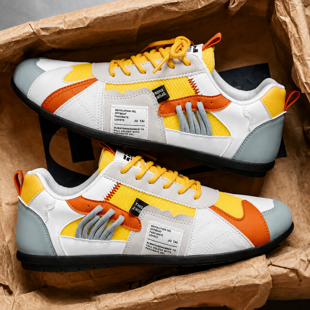 Herren Sneaker Retro Felix – Leicht und atmungsaktiv