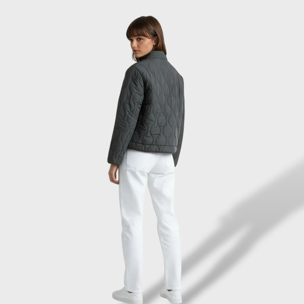 Damen Winterjacke Lena – Oversized elegant, Premium wattiert