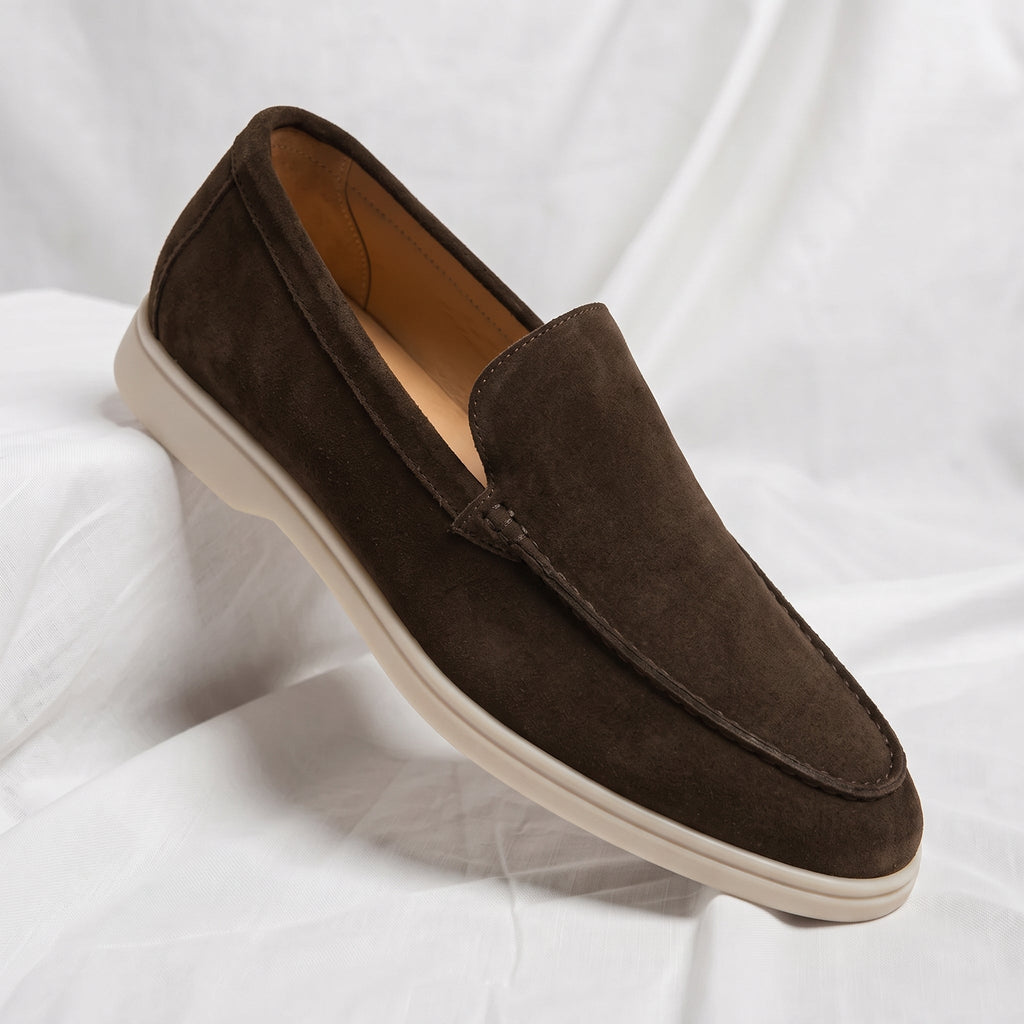 Herren Mokassin Felix – Premium-Velours, italienischer Stil
