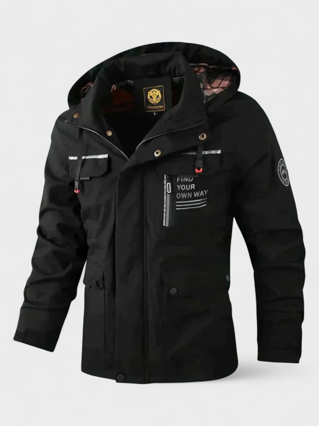 Herren Winterjacke Paul – Kapuze, wasser- & winddicht