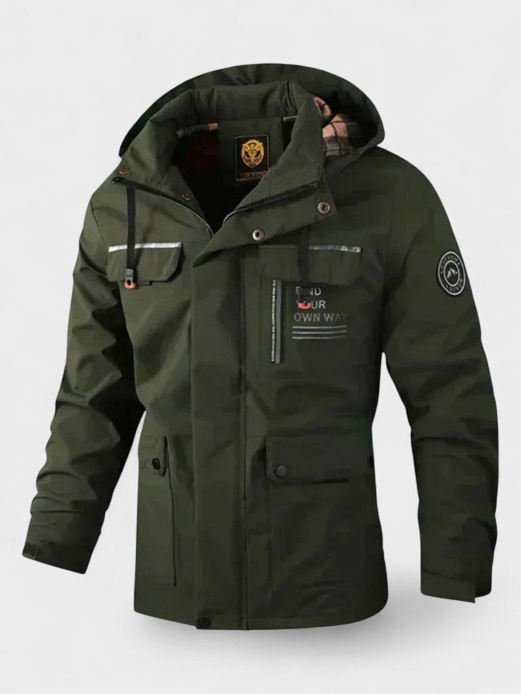 Herren Winterjacke Paul – Kapuze, wasser- & winddicht