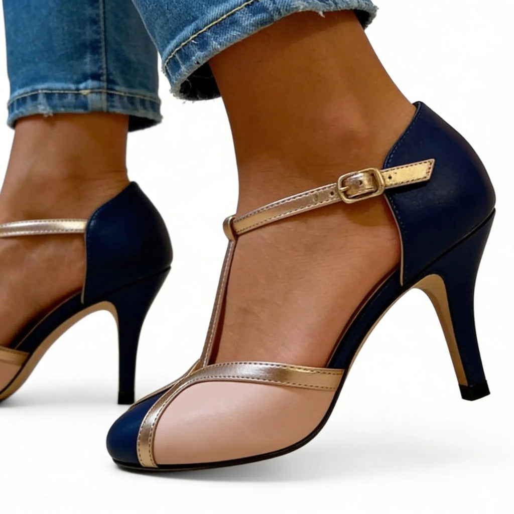 Damen Pumps Emma – Eleganter Absatz, orthopädische Sohle