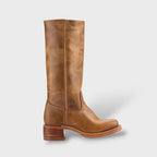 Damen Stiefel Clara – Kniehoch elegant, strukturierte Sohle