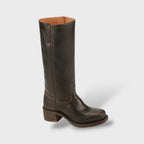 Damen Stiefel Clara – Kniehoch elegant, strukturierte Sohle