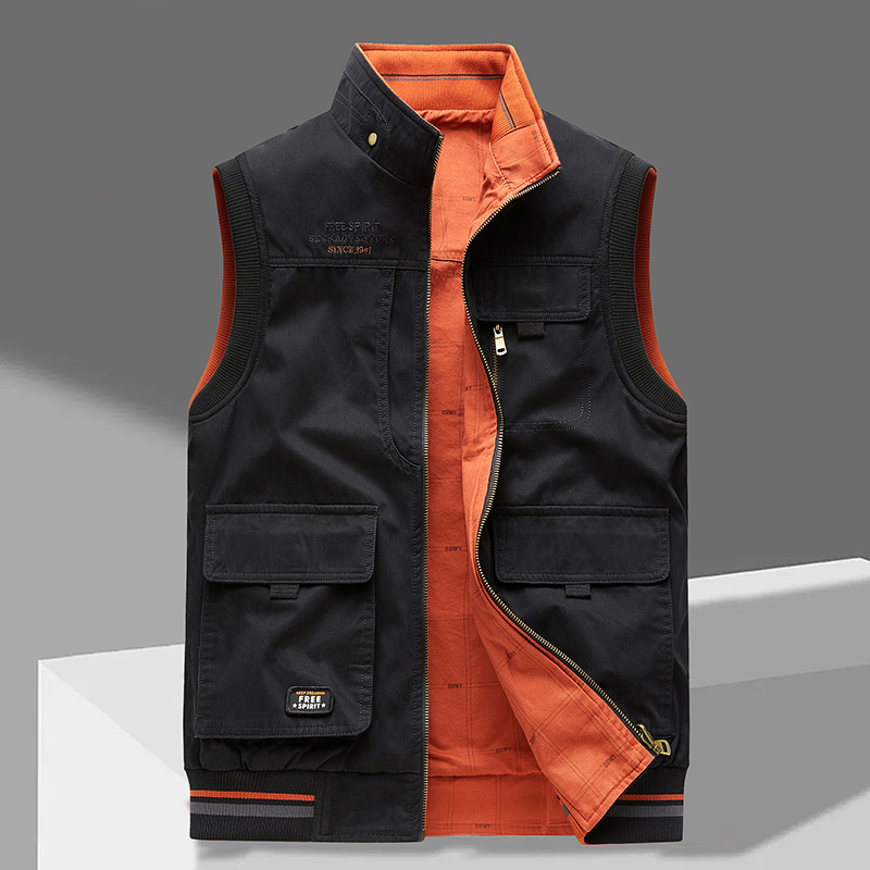 Herrenweste Felix – Funktional mit Taschen, moderner Schnitt