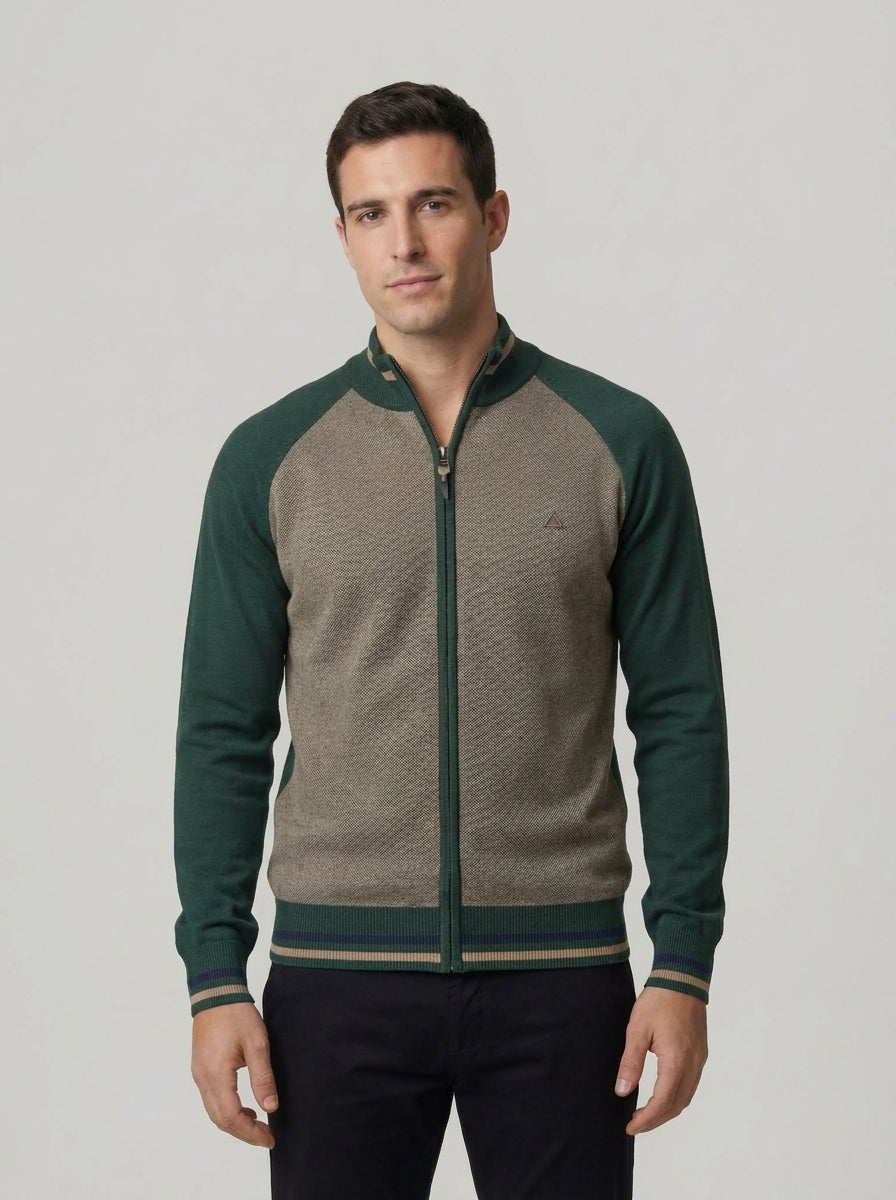 Herren Strickjacke Felix – Moderner Schnitt, Baumwolle