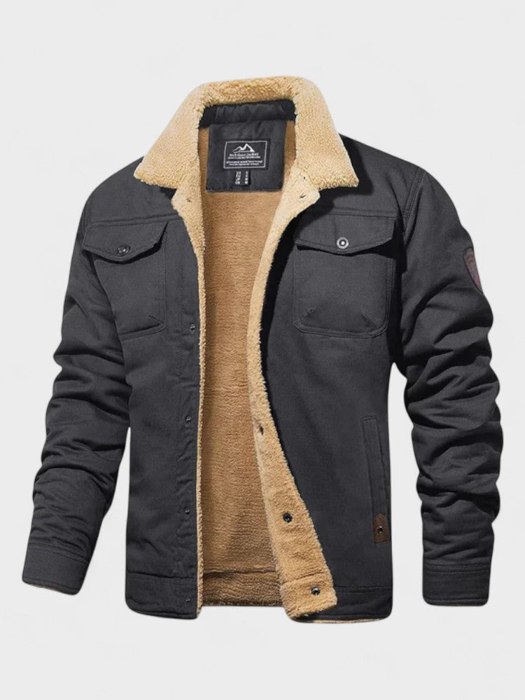 Herren Bomberjacke Felix – Sherpa-Futter, robust und warm