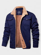 Herren Bomberjacke Felix – Sherpa-Futter, robust und warm
