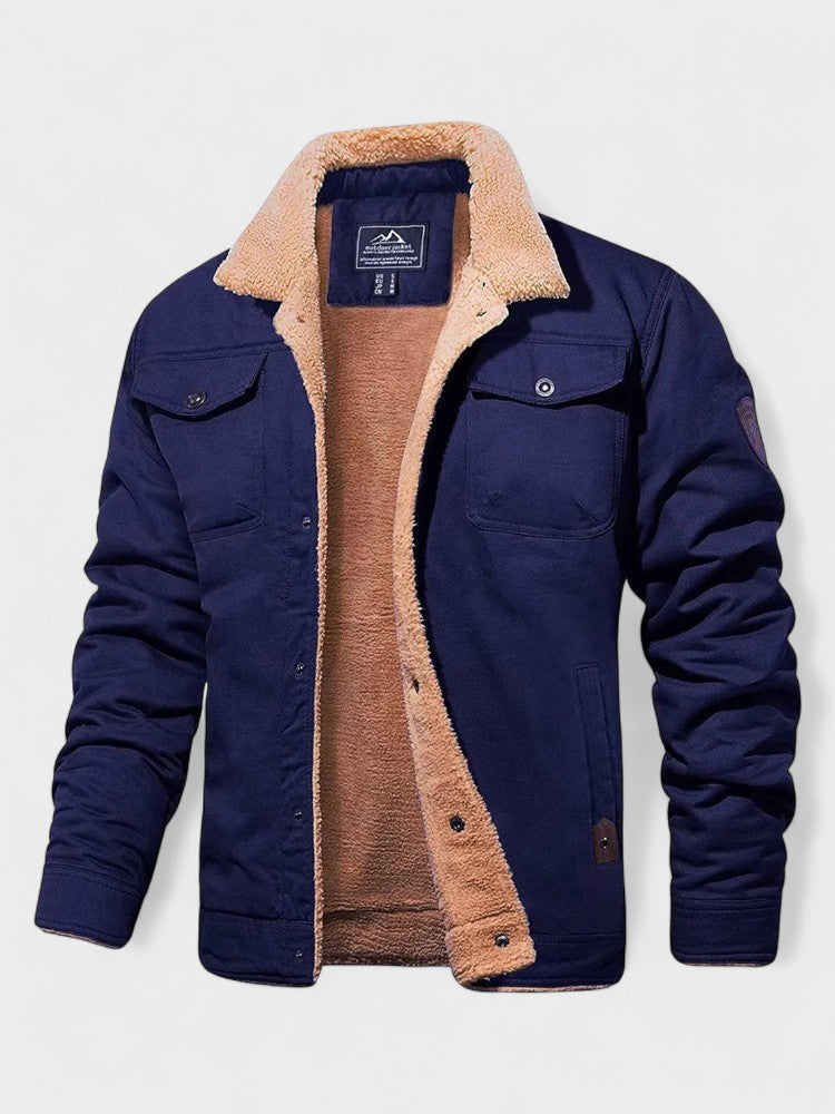 Herren Bomberjacke Felix – Sherpa-Futter, robust und warm