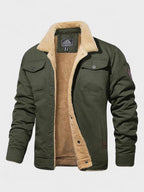 Herren Bomberjacke Felix – Sherpa-Futter, robust und warm