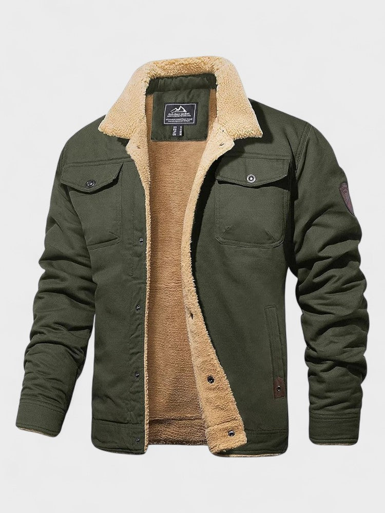 Herren Bomberjacke Felix – Sherpa-Futter, robust und warm