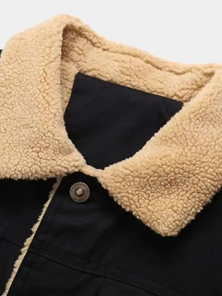 Herren Bomberjacke Felix – Sherpa-Futter, robust und warm