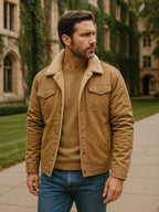 Herren Bomberjacke Felix – Sherpa-Futter, robust und warm