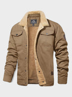 Herren Bomberjacke Felix – Sherpa-Futter, robust und warm