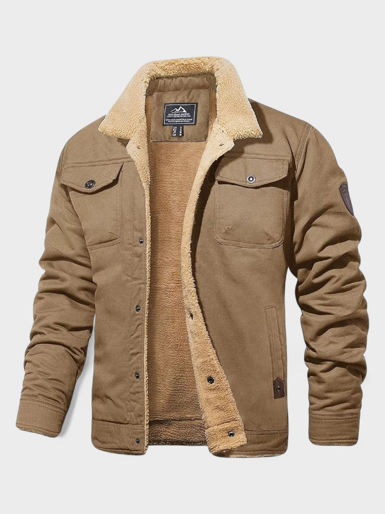 Herren Bomberjacke Felix – Sherpa-Futter, robust und warm