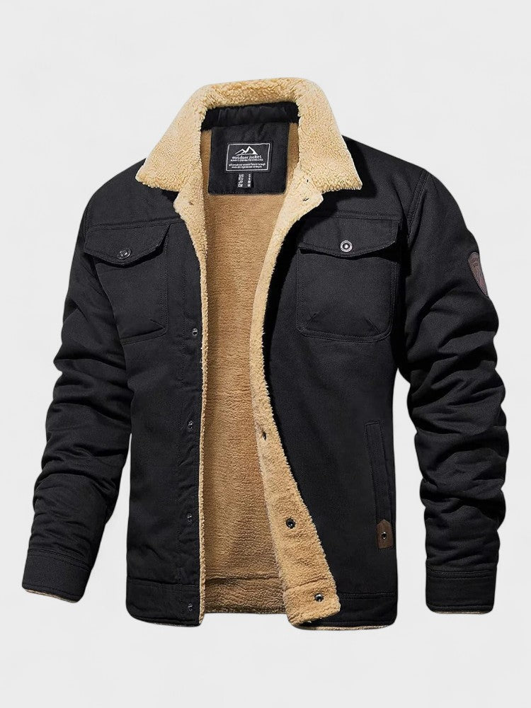 Herren Bomberjacke Felix – Sherpa-Futter, robust und warm