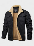 Herren Bomberjacke Felix – Sherpa-Futter, robust und warm