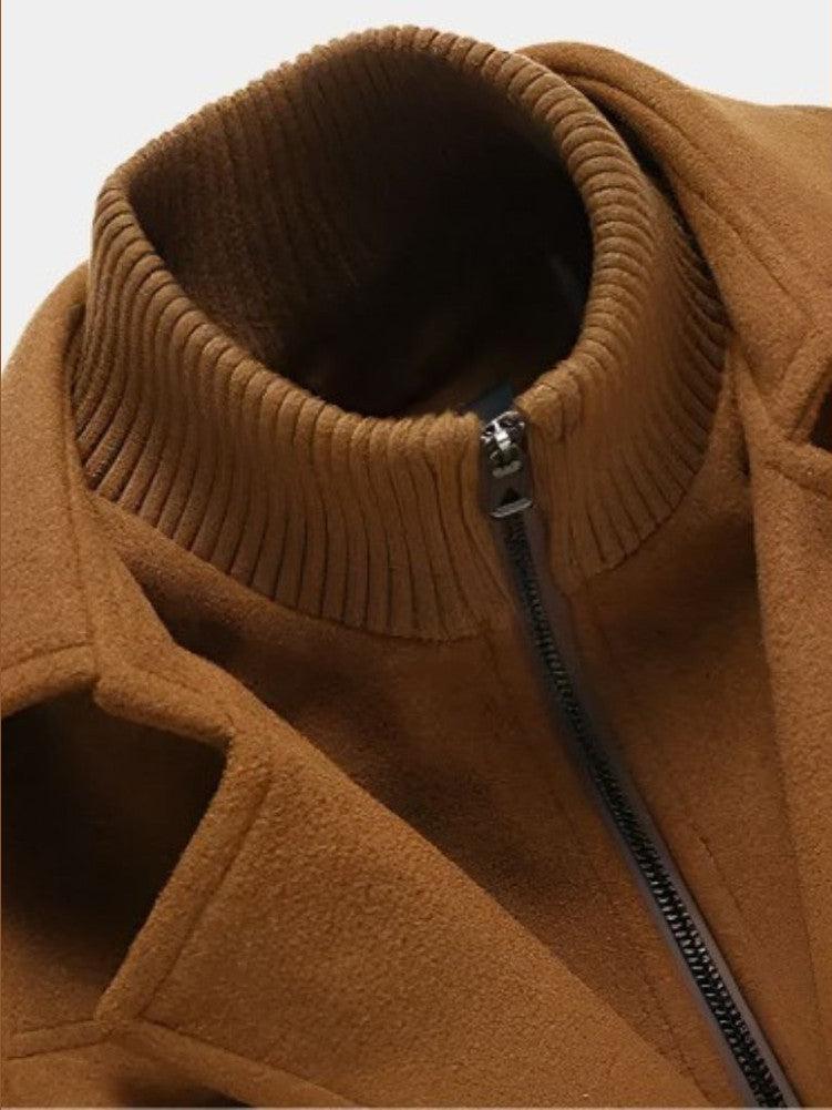 Herrenmantel Paul – Wollmischung, eleganter Schnitt, zeitlos